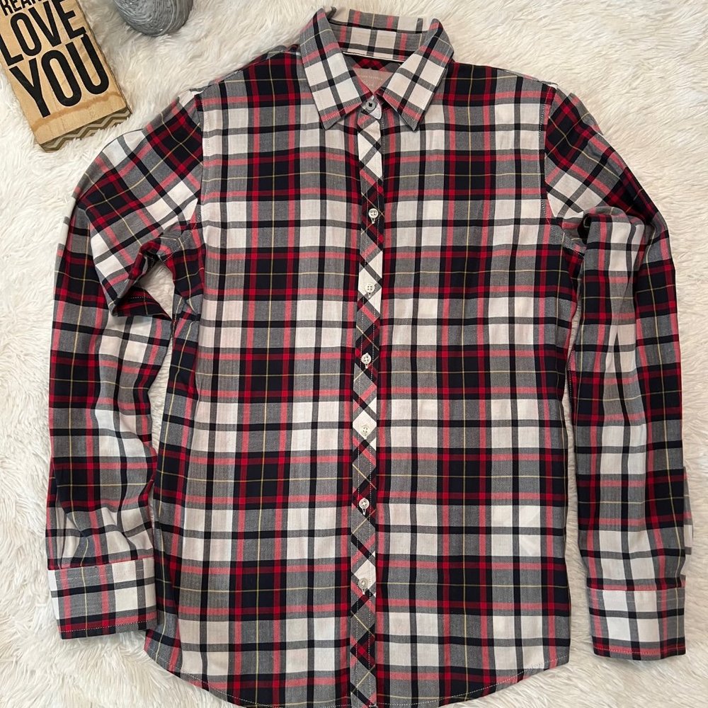 Banana Republic Soft Wash Plaid Shirt